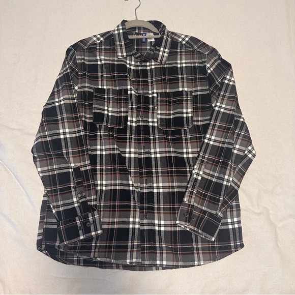 H&M Men’s Fall Flannel shirt Size Medium - Picture 1 of 3